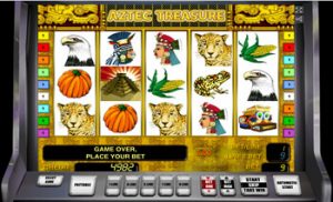 Aztec Treasure — аппарат с бонусами