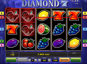 Игровые автоматы на деньги Diamond 7