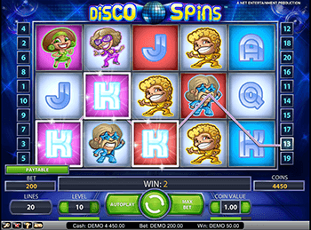 Казино на деньги Disco Spins